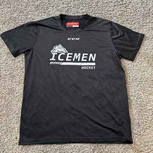 VTG Evansville Icemen Minor League Hockey Jersey CHL ECHL UHL Jacksonville Large